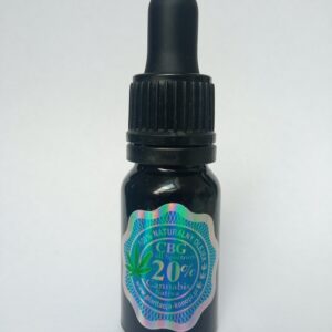 olejek CBG 20 kannabigerol Cannabis Sativa full spectrum organic