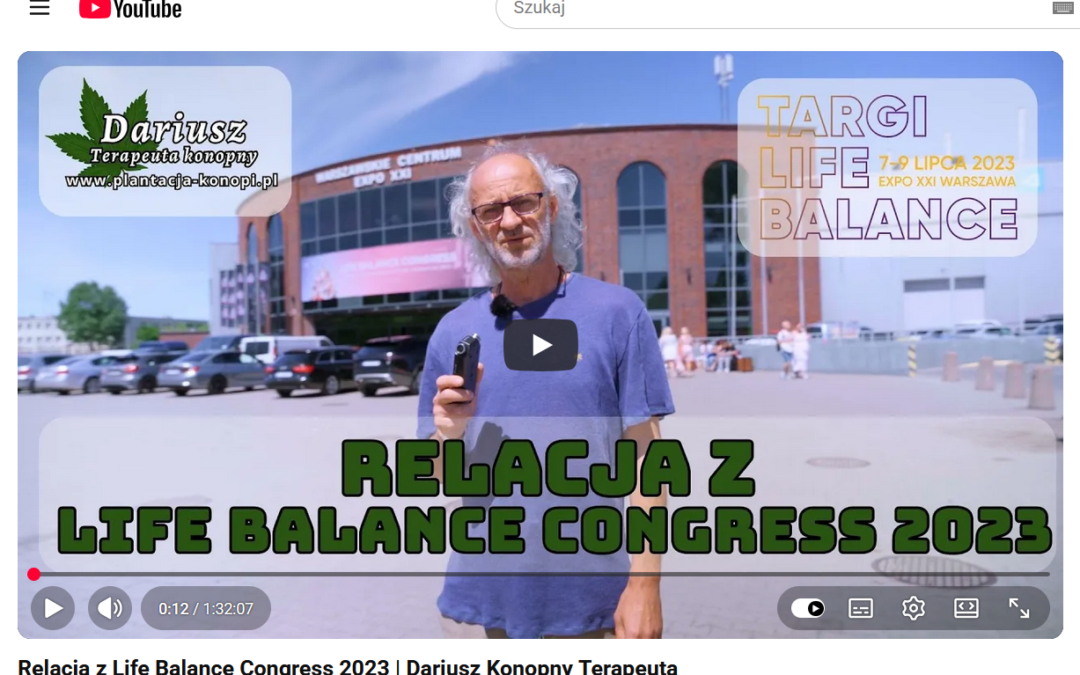 Plantacja Konopi Kryształowice na Life Balance Kongres 2023