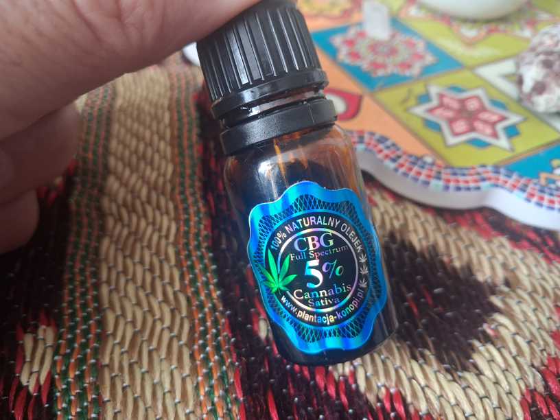 olejek CBG co to jest i na co pomaga