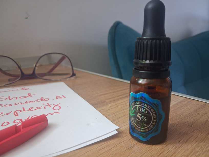 używanie olejku CBG Plantacja Krysztalowice